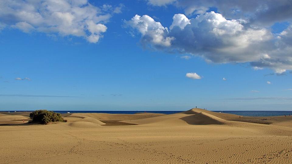 Dünen von Maspalomas auf Gran Canaria