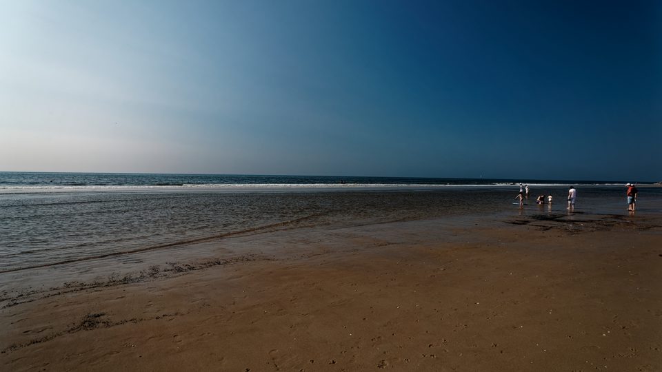 Breiter Nordseestrand bei De Koog auf Texel