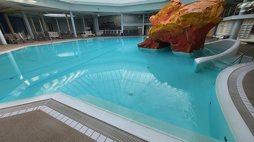 Innenbecken der OstseeTherme Usedom in Ahlbeck